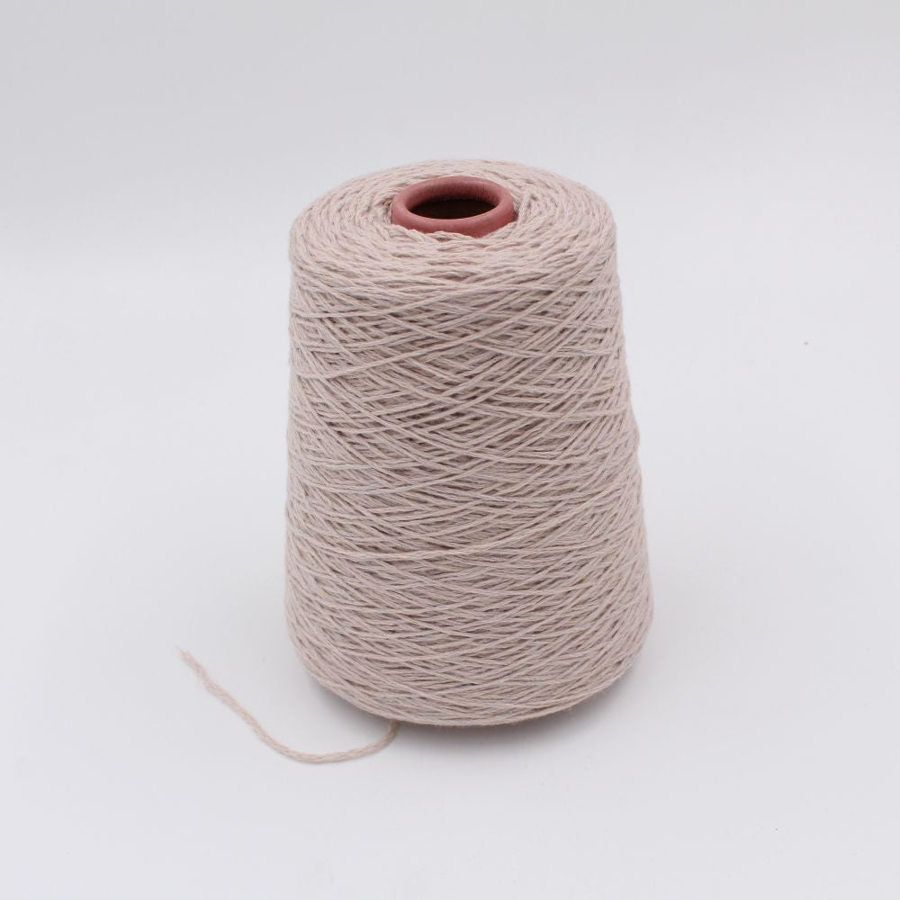 Cashmere yarn nm 2500 WASHED color beige cones 500 gr