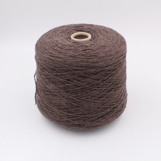 Filato Cashmere 100% nm 5/14 colore marrone rocche 470 gr