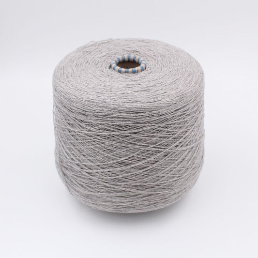 Filato 2/15 100% Cashmere colore grigio chiaro rocche 400 gr