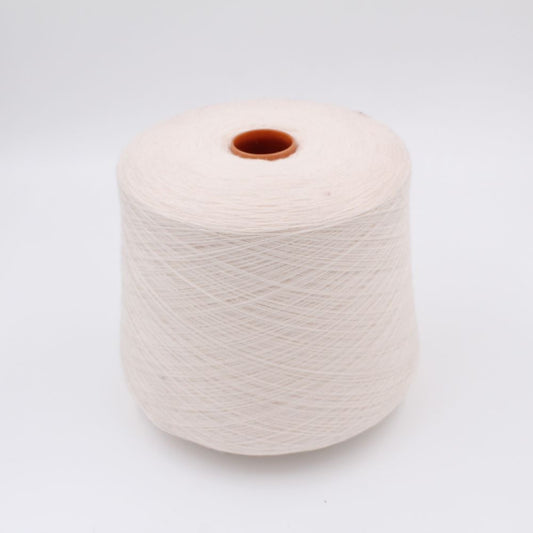 Filato merino extrafine 100% 2/30 colore bianco rocche 500 gr
