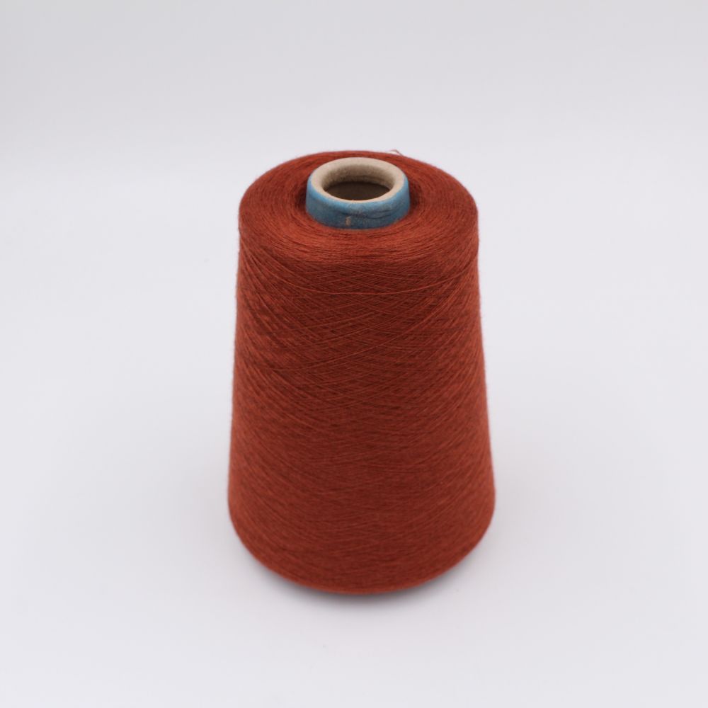 JAIPUR Yarn cashmere 70% silk 30% nm 2/56 combed color brick cones 420 gr