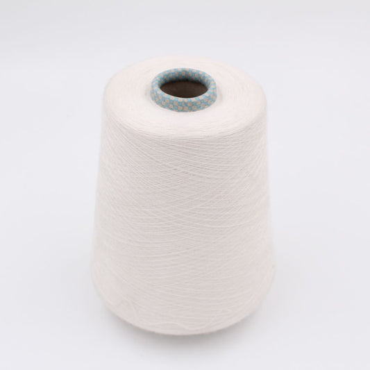 JAIPUR Filato cashmere 70% seta 30% nm 2/56 pettinato colore bianco rocche 740 gr