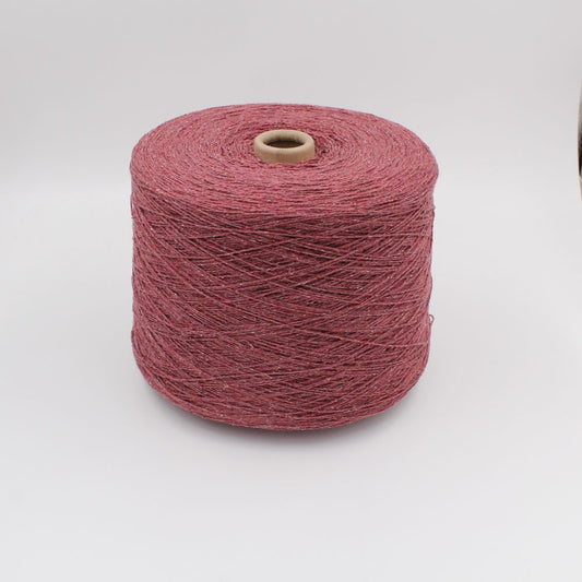 BOTTONATO 90% cashmere 10% seta 2/11 colore rosso antico rocche 500 gr