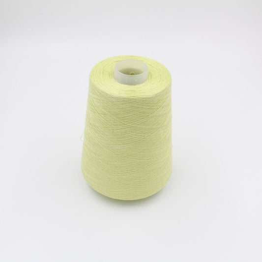 JAIPUR Filato cashmere 70% seta 30% nm 2/56 pettinato colore giallo rocche 500 gr