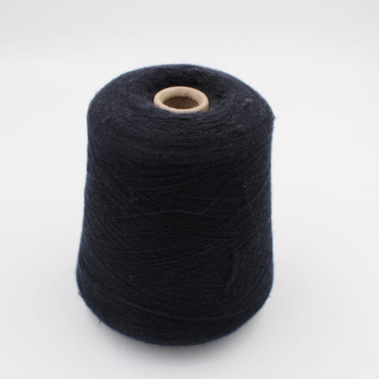 Yarn Cashmere 100% nm. 2/48 color blue navy cones 750 gr