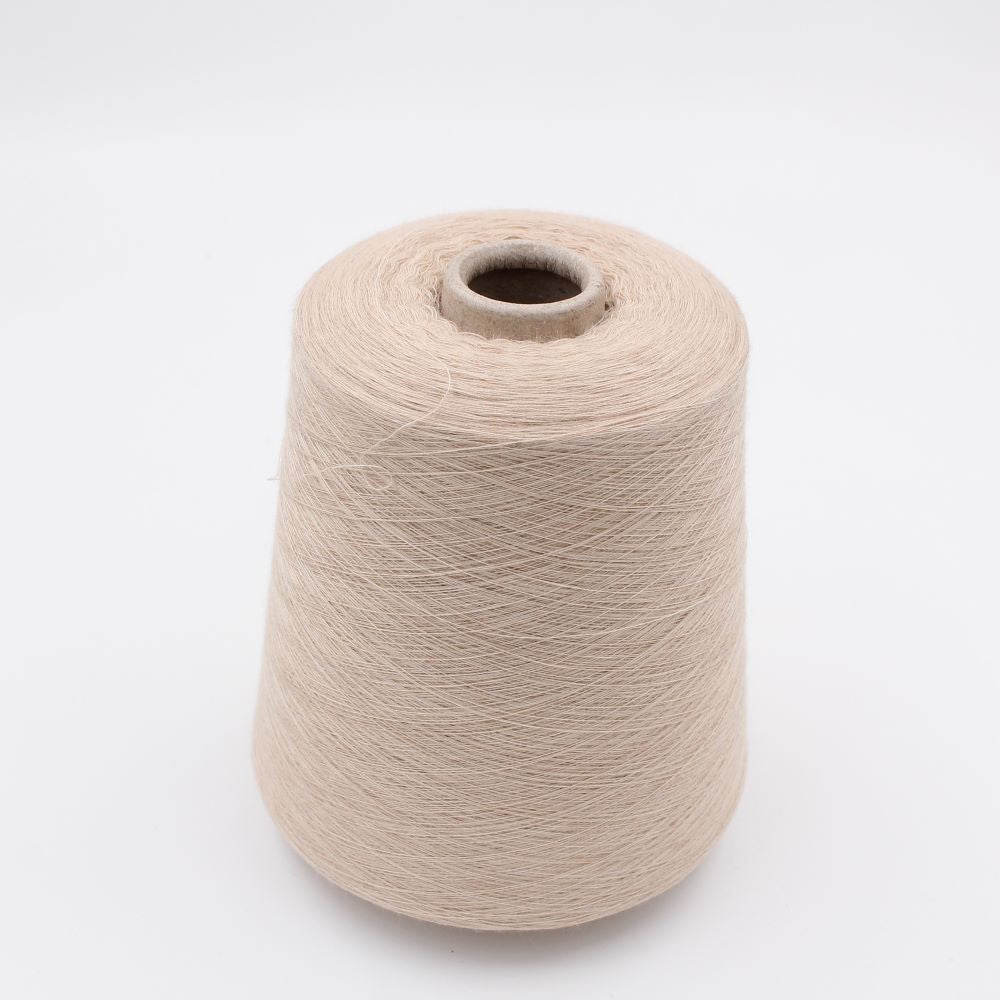 Yarn Cashmere 100% nm. 2/70 color beige cones 780 gr