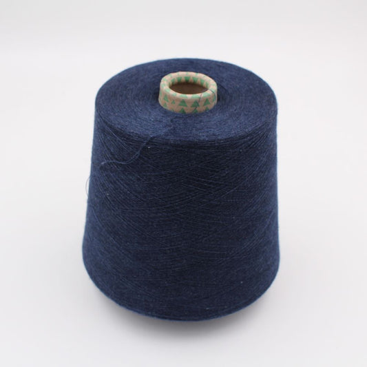 70% cashmere 30% silk nm 2/80 combed color blue cones 440 gr