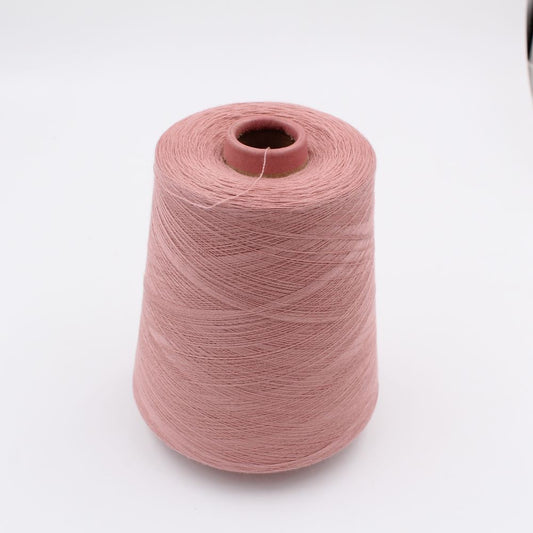 yarn 2/60 100% Cashmere color pink cones 550 gr