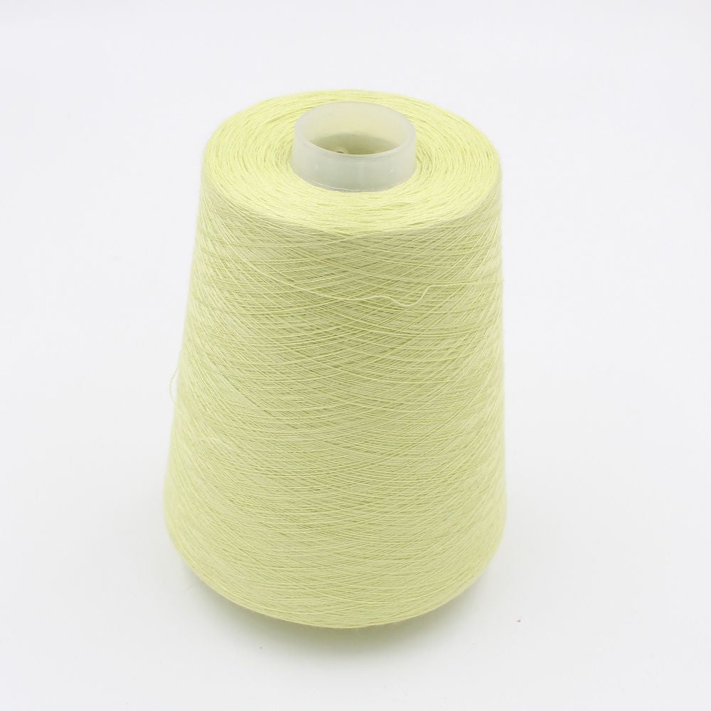 JAIPUR Yarn cashmere 70% silk 30% nm 2/56 combed color yellow cones 500 gr