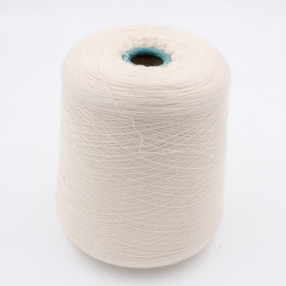Filato 3/80 100% cashmere colore greggio rocche 460 gr