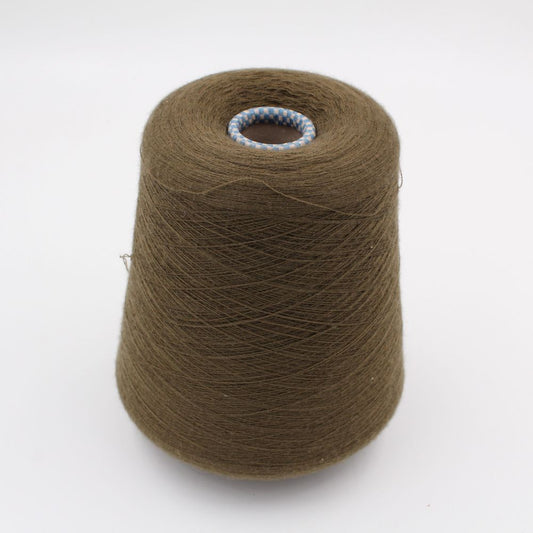 filato 2/60 100% Cashmere colore marrone rocche 760 gr