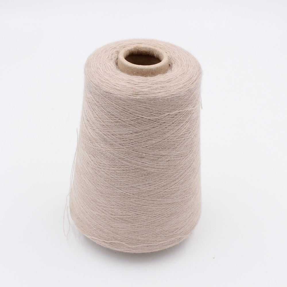 Yarn Cashmere 100% nm. 2/48 color beige cones 410 gr