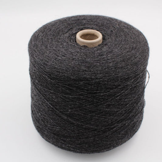 Filato nm 2/12 50% alpaca 50% lana colore antracite rocche 590 gr