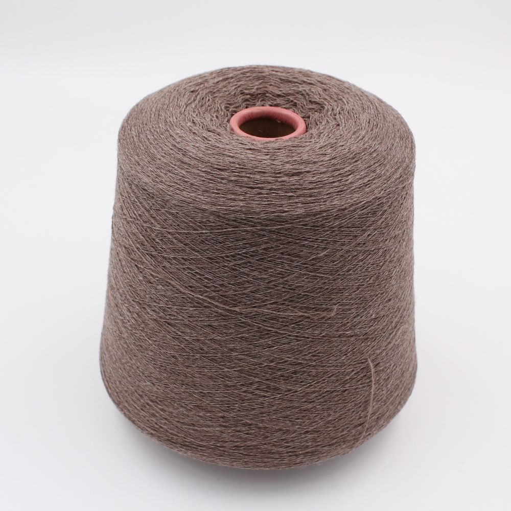 2/30 70% merino extrafine 30% cashmere colore dark brown rocche 520 gr