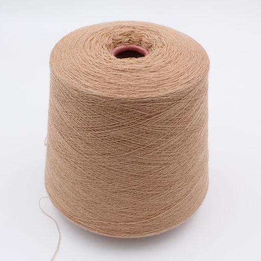 2/30 70% merino extrafine 30% cashmere colore cammello rocche 590 gr