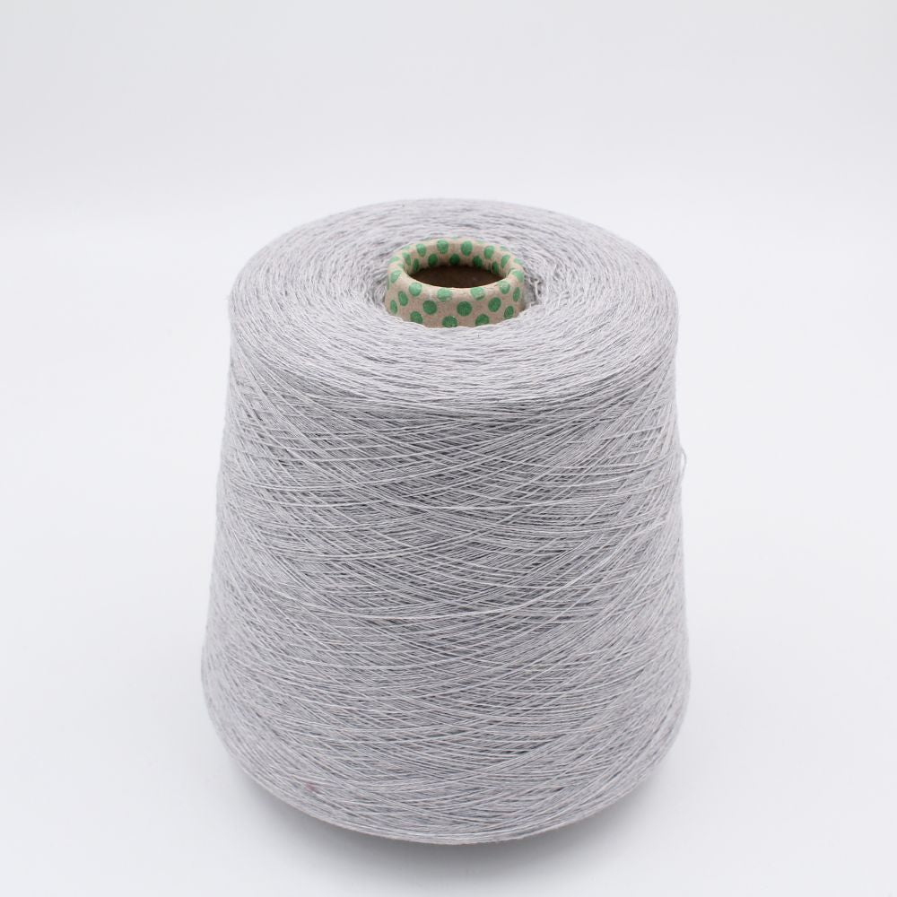 Filato 2/28 100% Cashmere colore grigio perla rocche 790gr