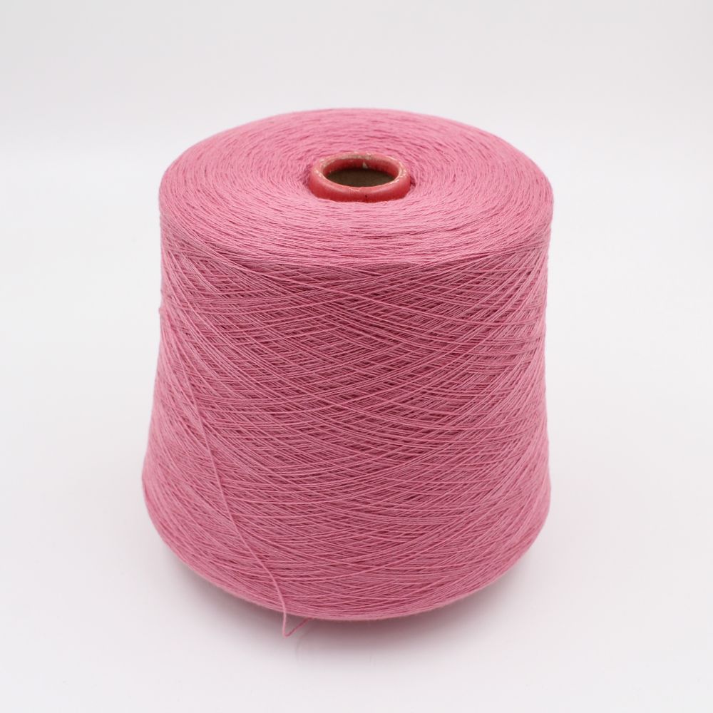 Filato 2/28 100% Cashmere colore rosa rocche 400gr