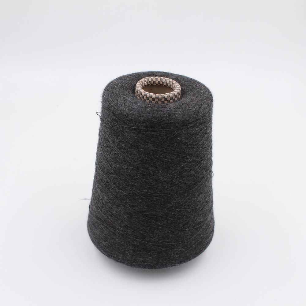 JAIPUR Yarn cashmere 70% silk 30% nm 2/56 combed color dark grey cones 770 gr