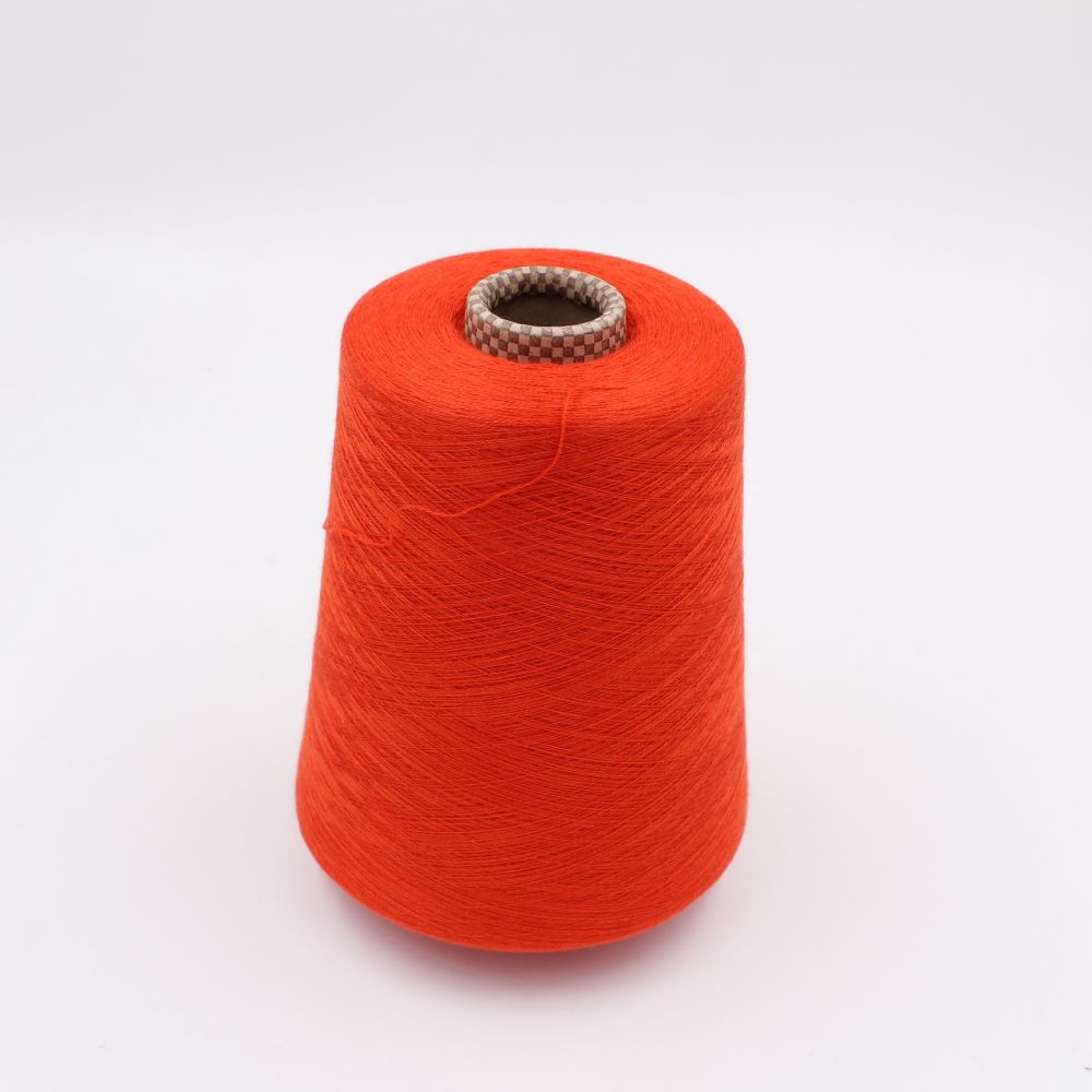 JAIPUR Yarn cashmere 70% silk 30% nm 2/56 combed color orange cones 660 gr
