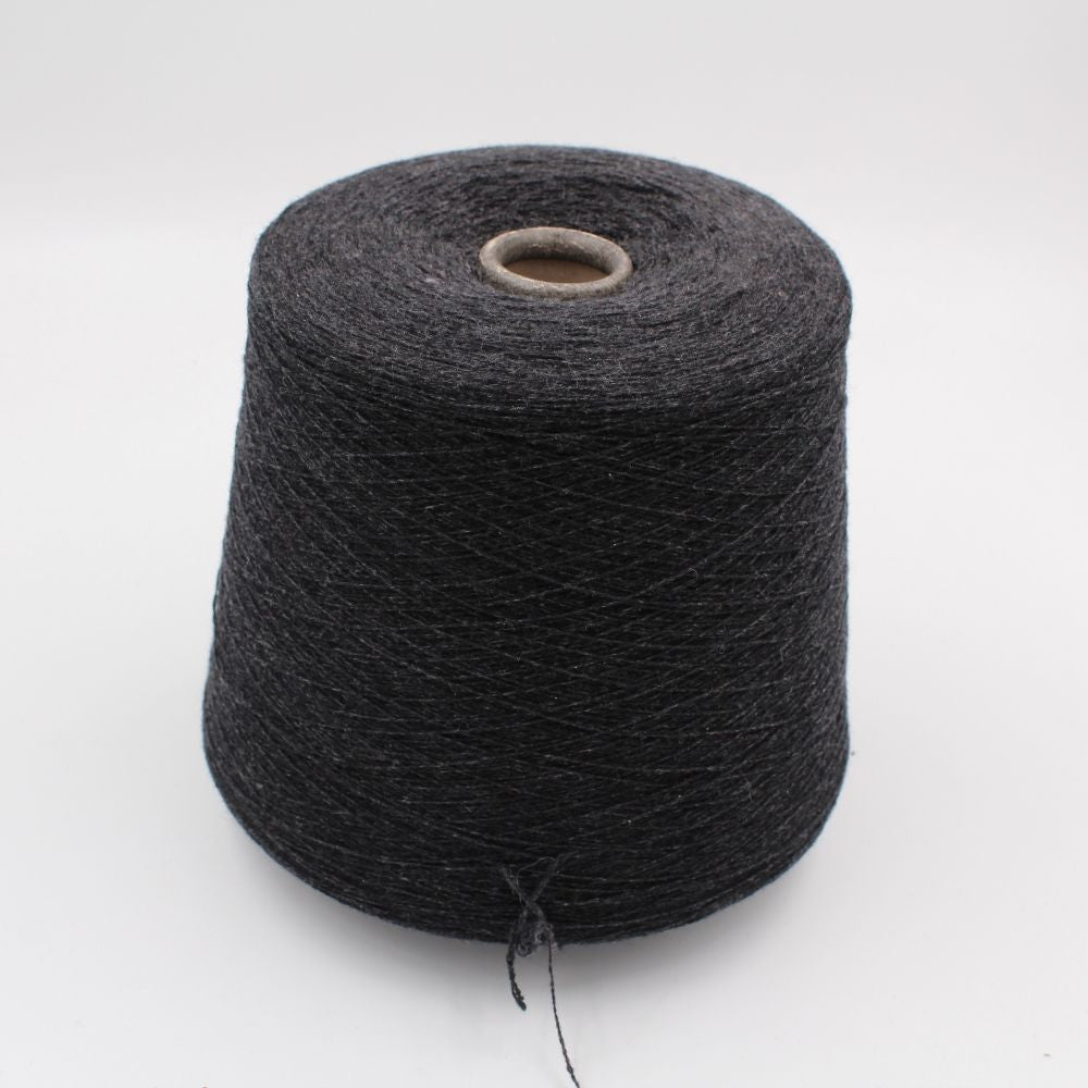 Yarn 2/27 100% Cashmere color anthracite cones 500gr