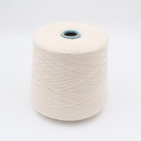 Filato 2/28 100% Cashmere colore bianco rocche 500gr