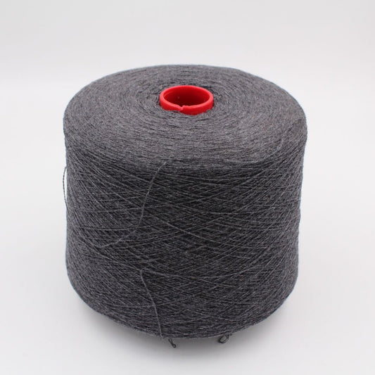 Filato 2/28 100% Cashmere colore grigio medio rocche 500gr