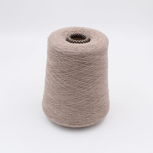 Filato 2/28 100% Cashmere colore beige rocche 450gr
