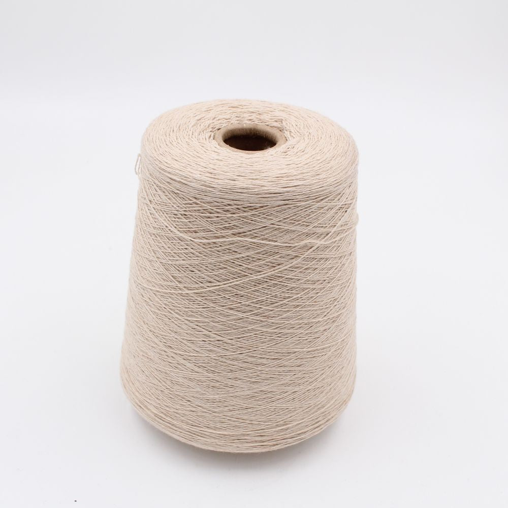 Filato 2/28 100% Cashmere colore beige rocche 490gr