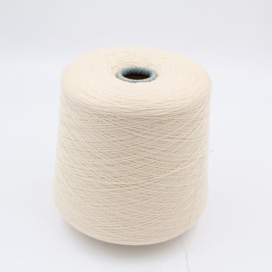 Filato 2/28 100% Cashmere colore bianco rocche 470gr