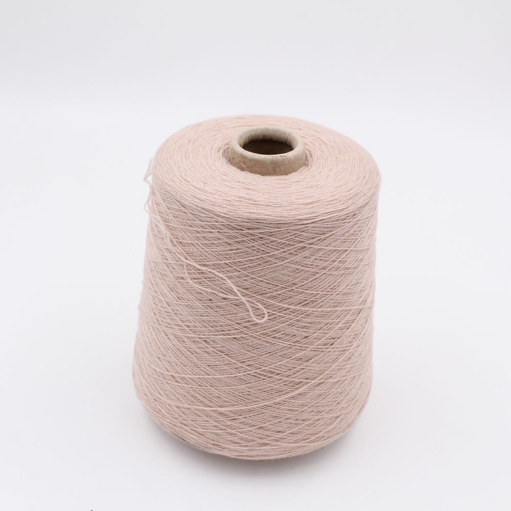 Yarn 2/26 100% Cashmere color beige cones 480gr
