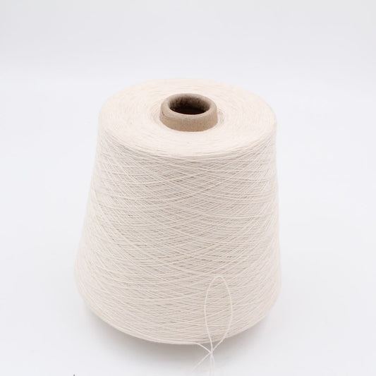 Filato 2/28 100% Cashmere colore bianco rocche 480gr