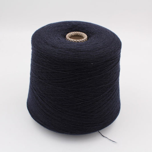 Yarn 2/28 100% Cashmere color blue cones 490gr