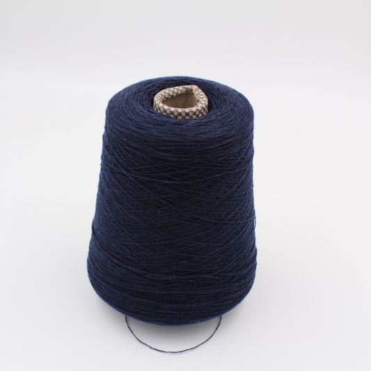 Yarn 2/28 100% Cashmere color blue cones 460gr