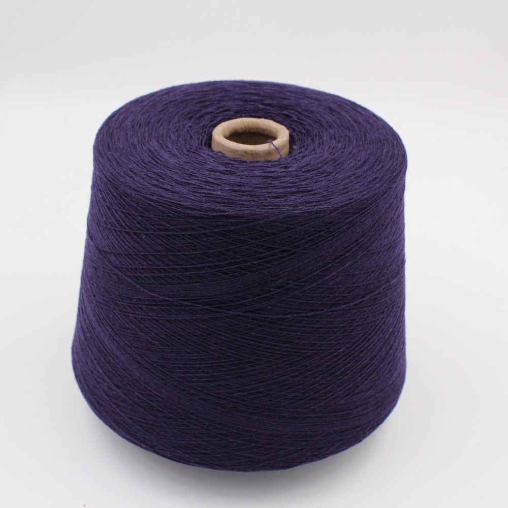 Filato 2/28 100% Cashmere colore viola rocche 570gr