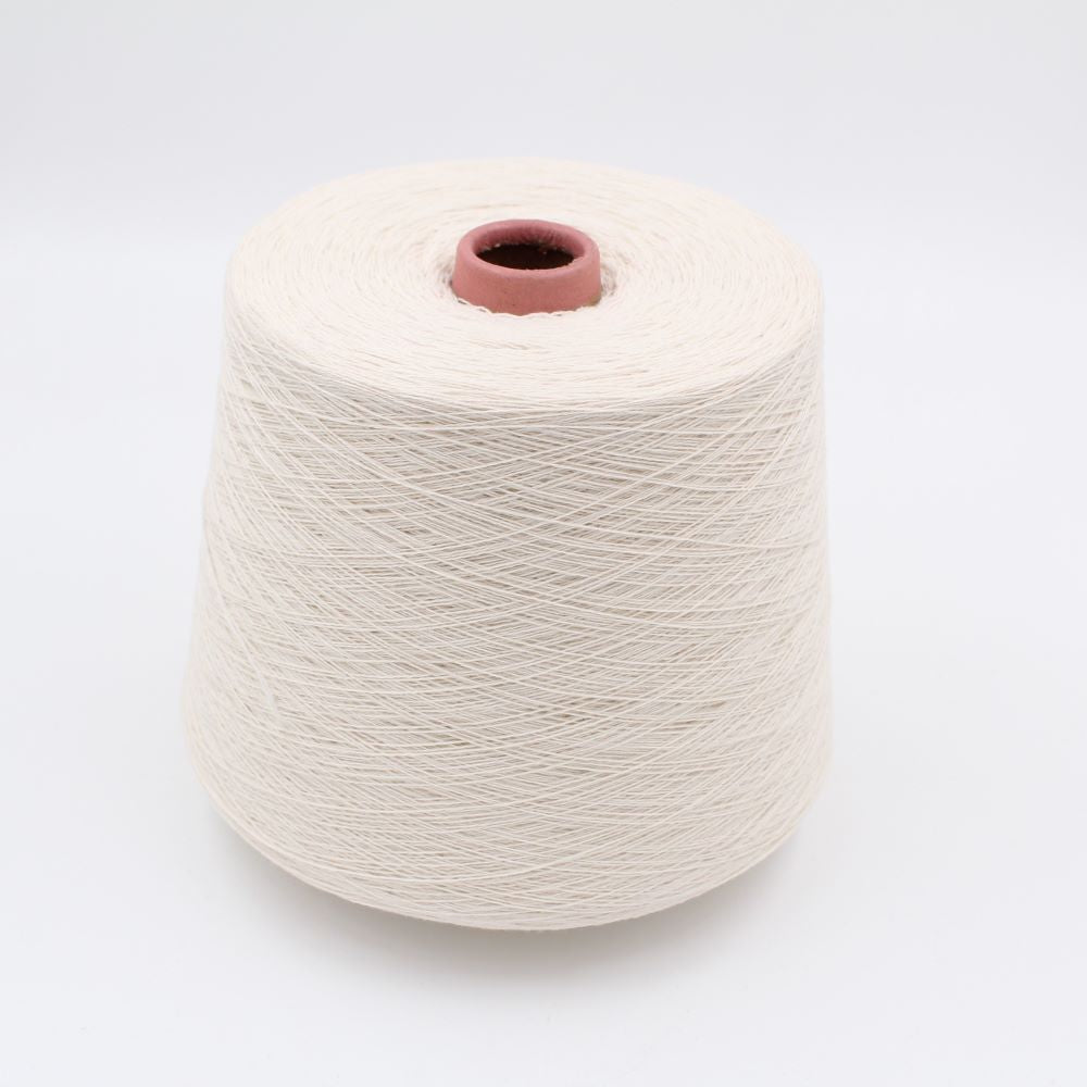Filato 2/25 100% Cashmere colore bianco rocche 490gr