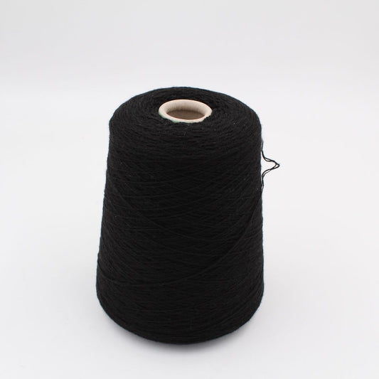COARSHAIR 100% cashmere 2/11 colore nero rocche 430 gr