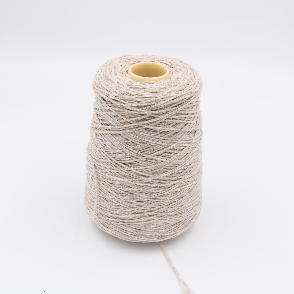 100% cashmere yarn nm 3200 melange beige 410 gr cones