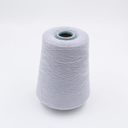 yarn 2/60 100% Cashmere color sky blue cones 500 gr