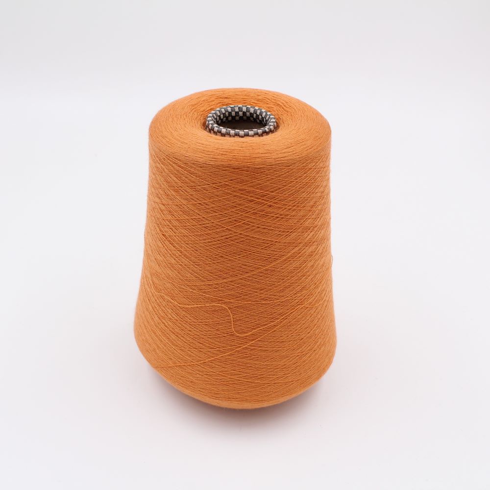 JAIPUR Yarn cashmere 70% silk 30% nm 2/56 combed color orange cones 460 gr