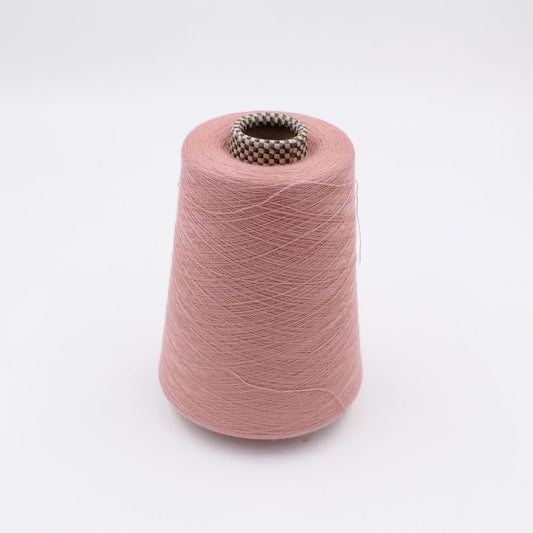 yarn 2/60 100% Cashmere color pink cones 430 gr