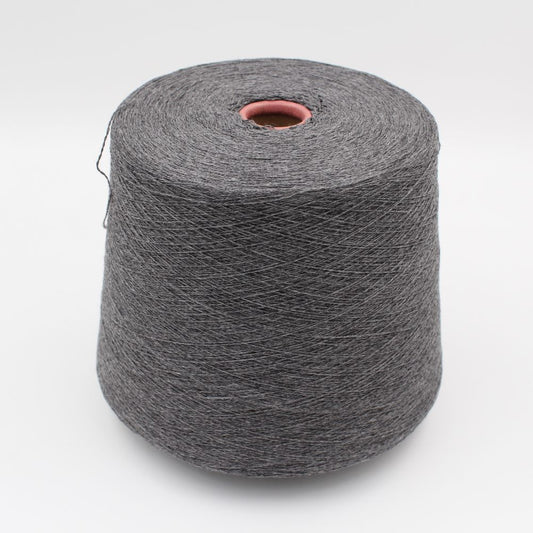 2/28 70% extrafine merino 30% cashmere color dark grey cones 530 gr
