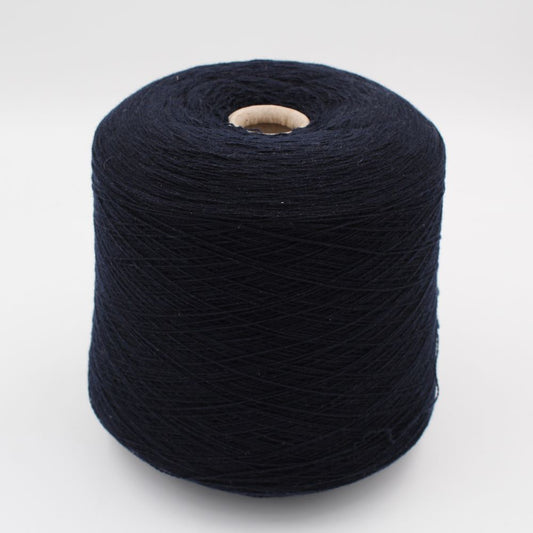 Yarn 100% Cashmere nm. 1/28 color blue cones 400gr