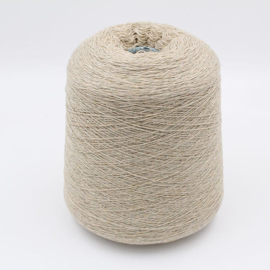 Filato 100% cashmere superior nm 3/26 colore beige rocche 770 gr
