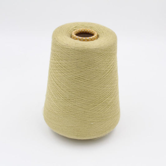 JAIPUR Yarn cashmere 70% silk 30% nm 2/56 combed color yellow cones 470 gr