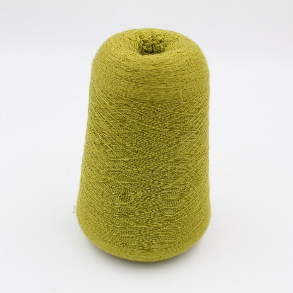 JAIPUR Yarn cashmere 70% silk 30% nm 2/56 combed color green cones 460 gr