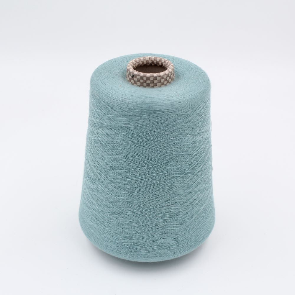 JAIPUR Filato cashmere 70% seta 30% nm 2/120 pettinato colore celeste rocche 480 gr