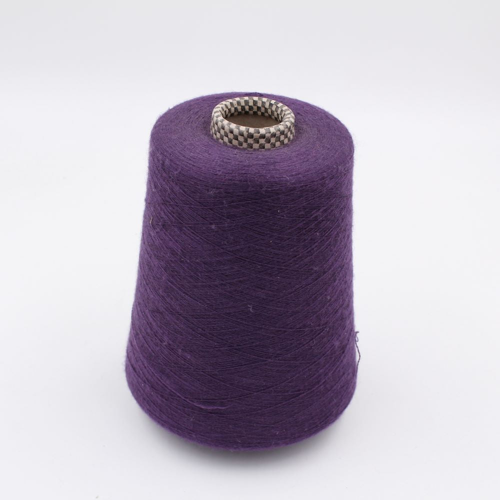 JAIPUR Filato cashmere 70% seta 30% nm 2/56 pettinato colore viola rocche 500gr
