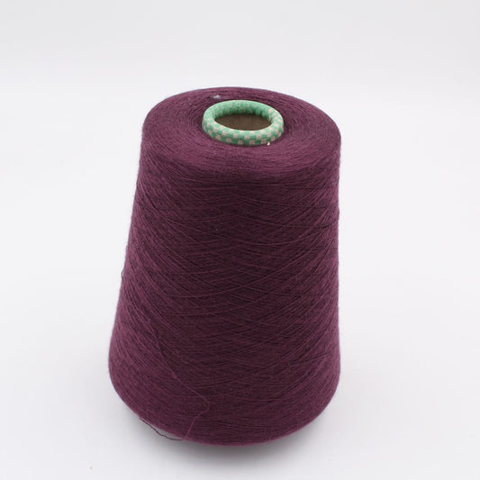 JAIPUR Yarn cashmere 70% silk 30% nm 2/56 combed color bordeaux cones 500 gr