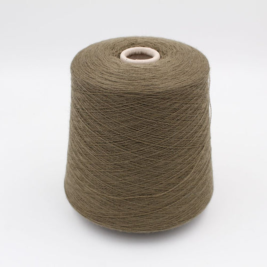 Filato 2/25 100% Lana colore militare rocche 470gr