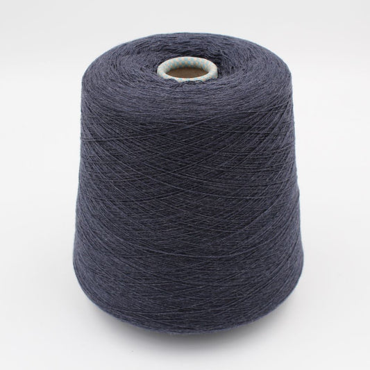 Filato 2/28 100% Cashmere colore blu rocche 480gr